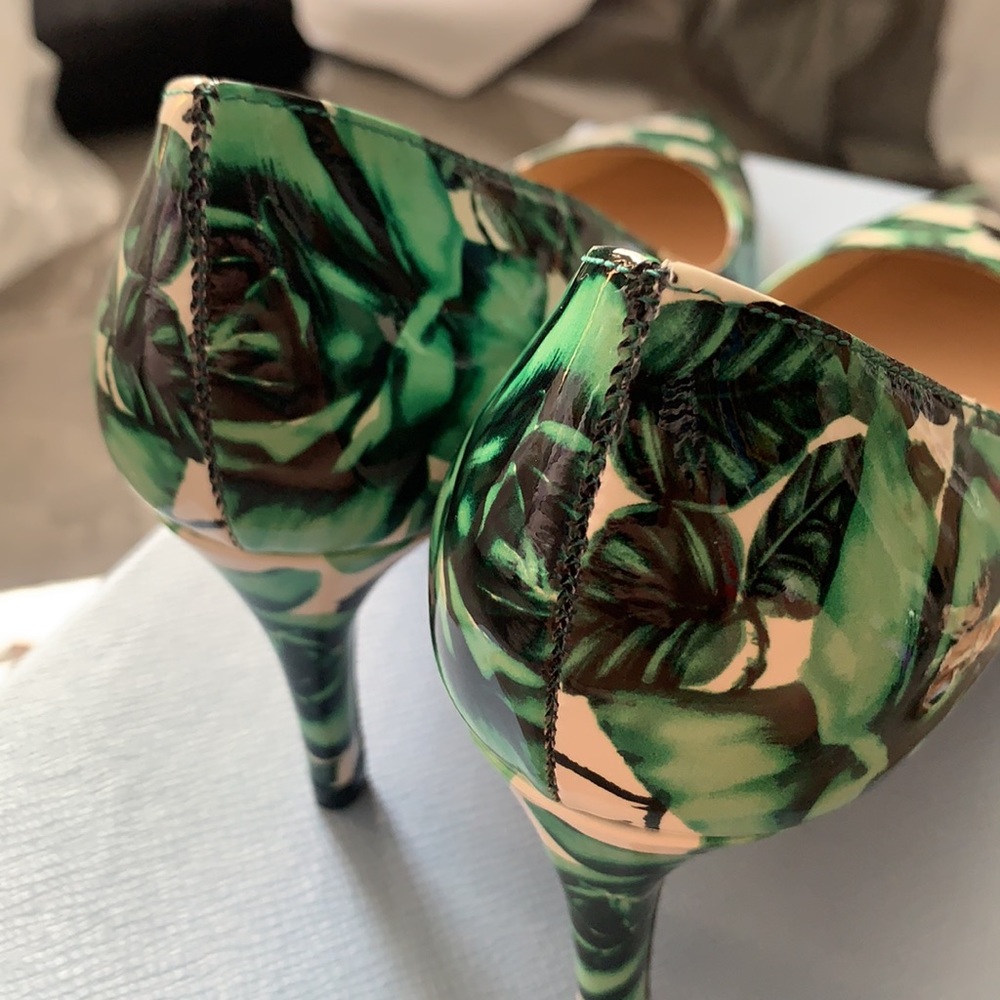 NWB prada calzature donna vernice roses 6.5 - Picture 6 of 6